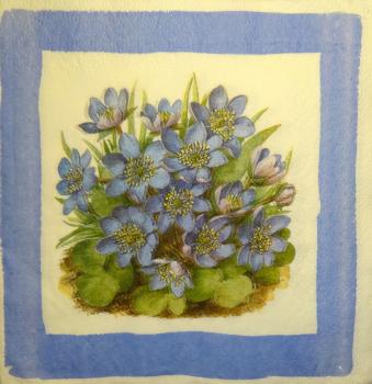 210 Blumen Sonstige - 3-lagig - 35x35 cm